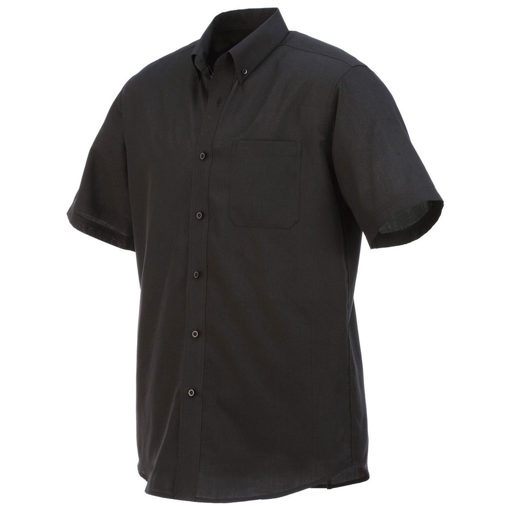 🌙  B69 - Elevate Men's Black Colter Short Sleeve Shirt